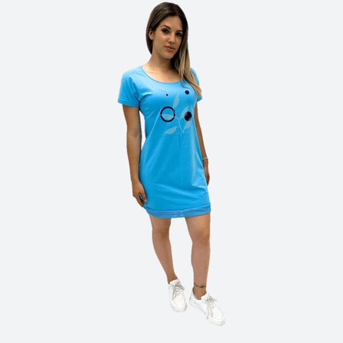 TUNIKA SEKA TURKIZNA