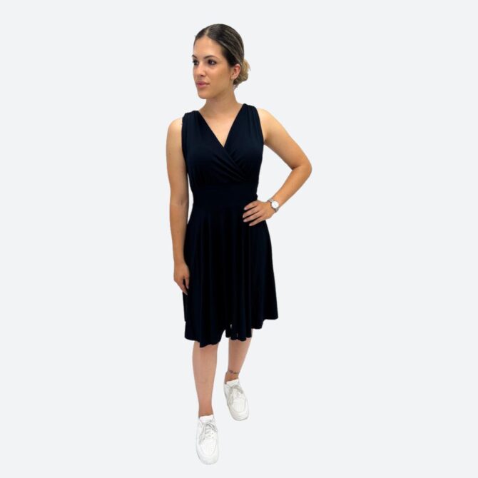 OBLEKA MONRO TEMNO MODRA - slika 2