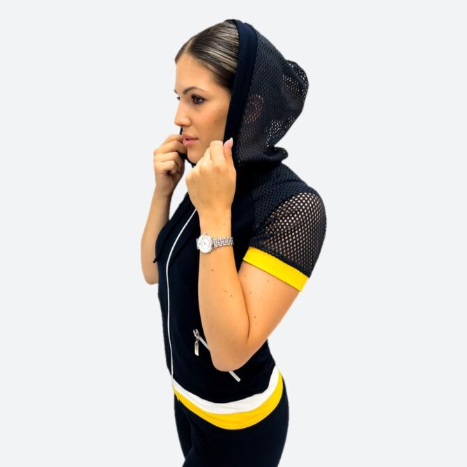 JOPA ADIL KR. ROKAV MODRO RUMENA - slika 2