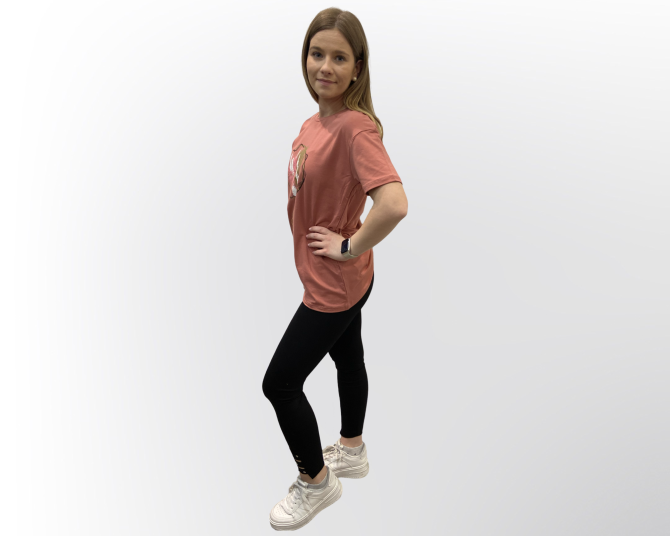 MAJICA FIONA ORANŽNA - Image 3