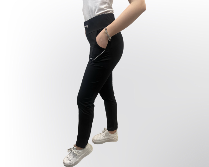 HLAČE SARA ČRNE - Image 2