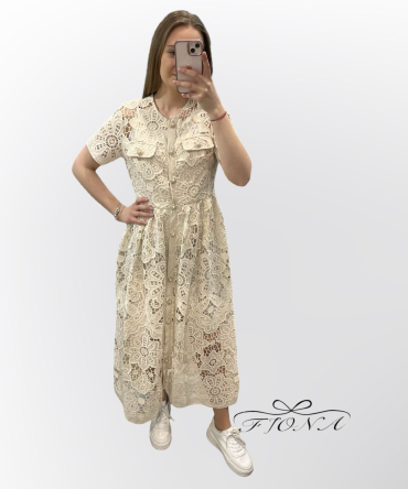OBLEKA TAJA BEŽ