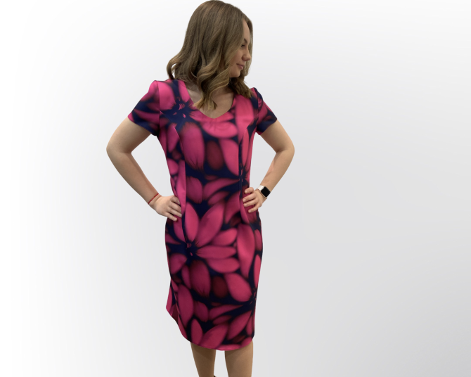 OBLEKA LITA PINK - Image 3