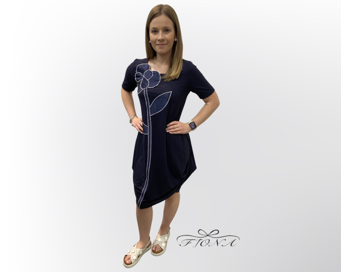OBLEKA IVI MODRA - Image 2