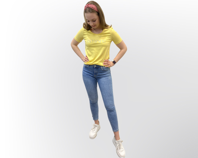 MAJICA AMORE RUMENA - Image 2