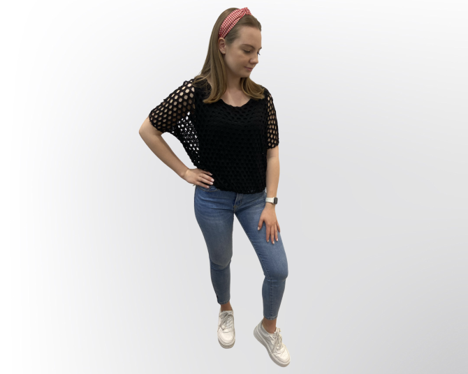 MAJICA REŽA ČRNA - Image 2