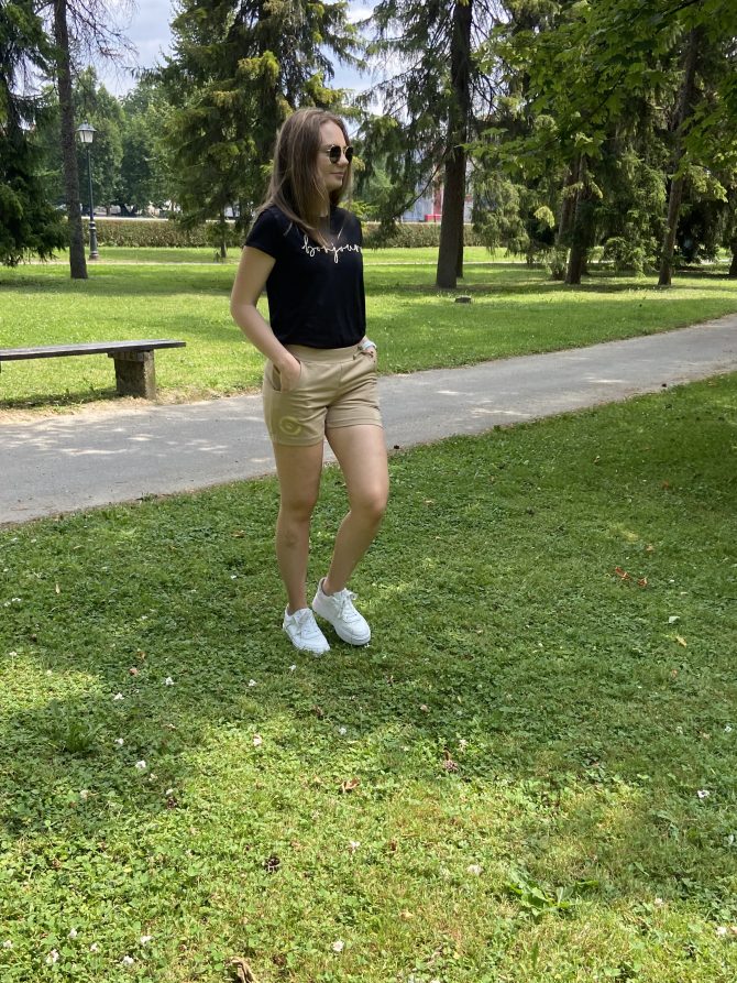 KRATKE HLAČE KEIRA BEŽ - Image 2