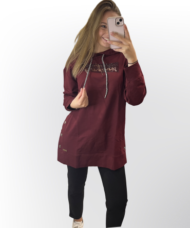 PULOVER KITI BORDO
