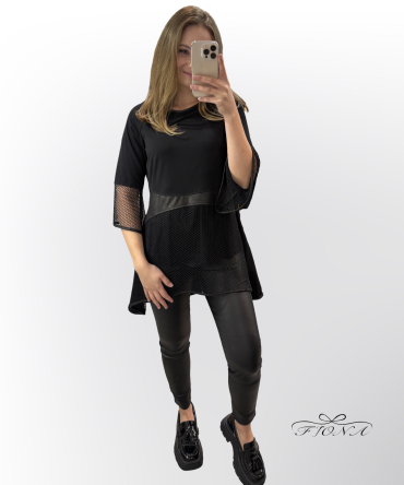TUNIKA EVALDA ČRNA