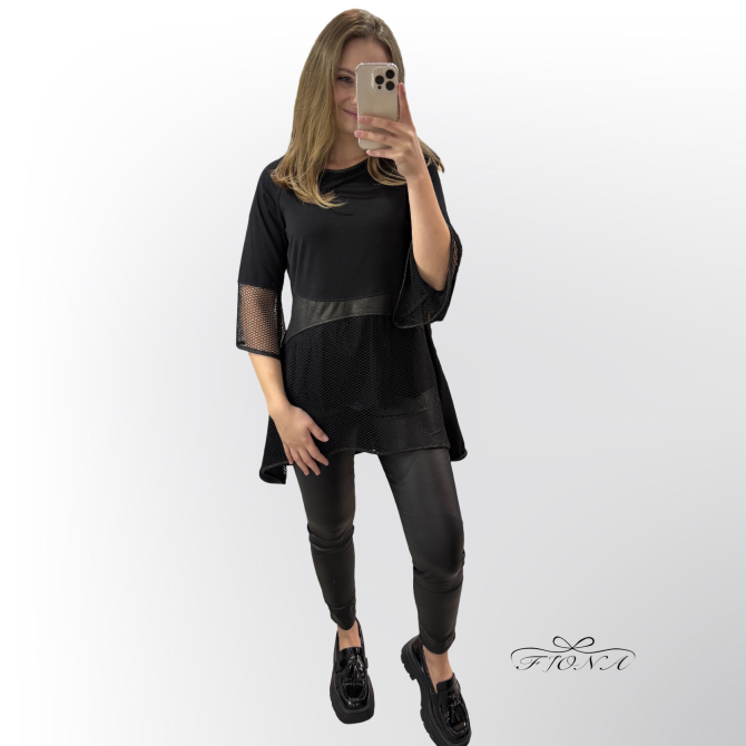 TUNIKA EVALDA ČRNA