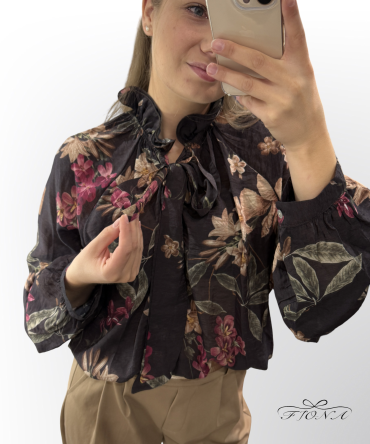 BLUZA OLIVA RJAVA