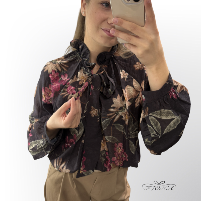 BLUZA OLIVA RJAVA