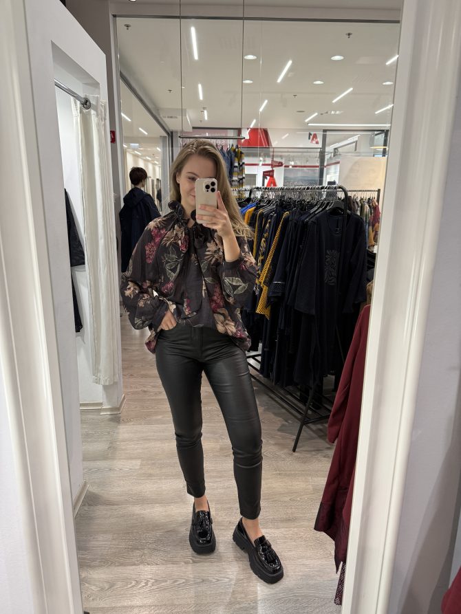 BLUZA OLIVA RJAVA - slika 5