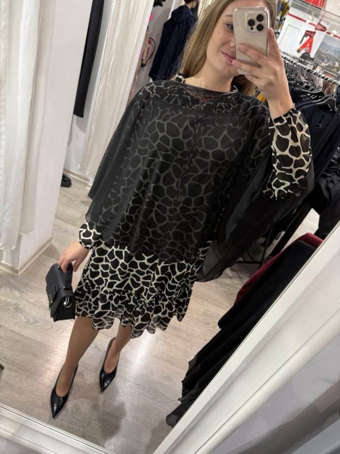 OBLEKA NIJA ÄRNO BELA - slika 2