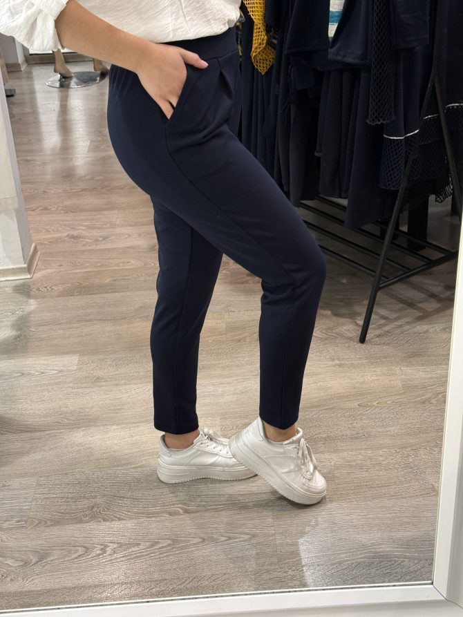HLAČE KARIN MODRE - slika 3