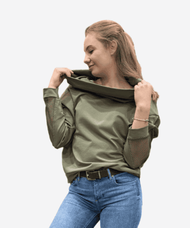 PULOVER BRUNI OLIVNA