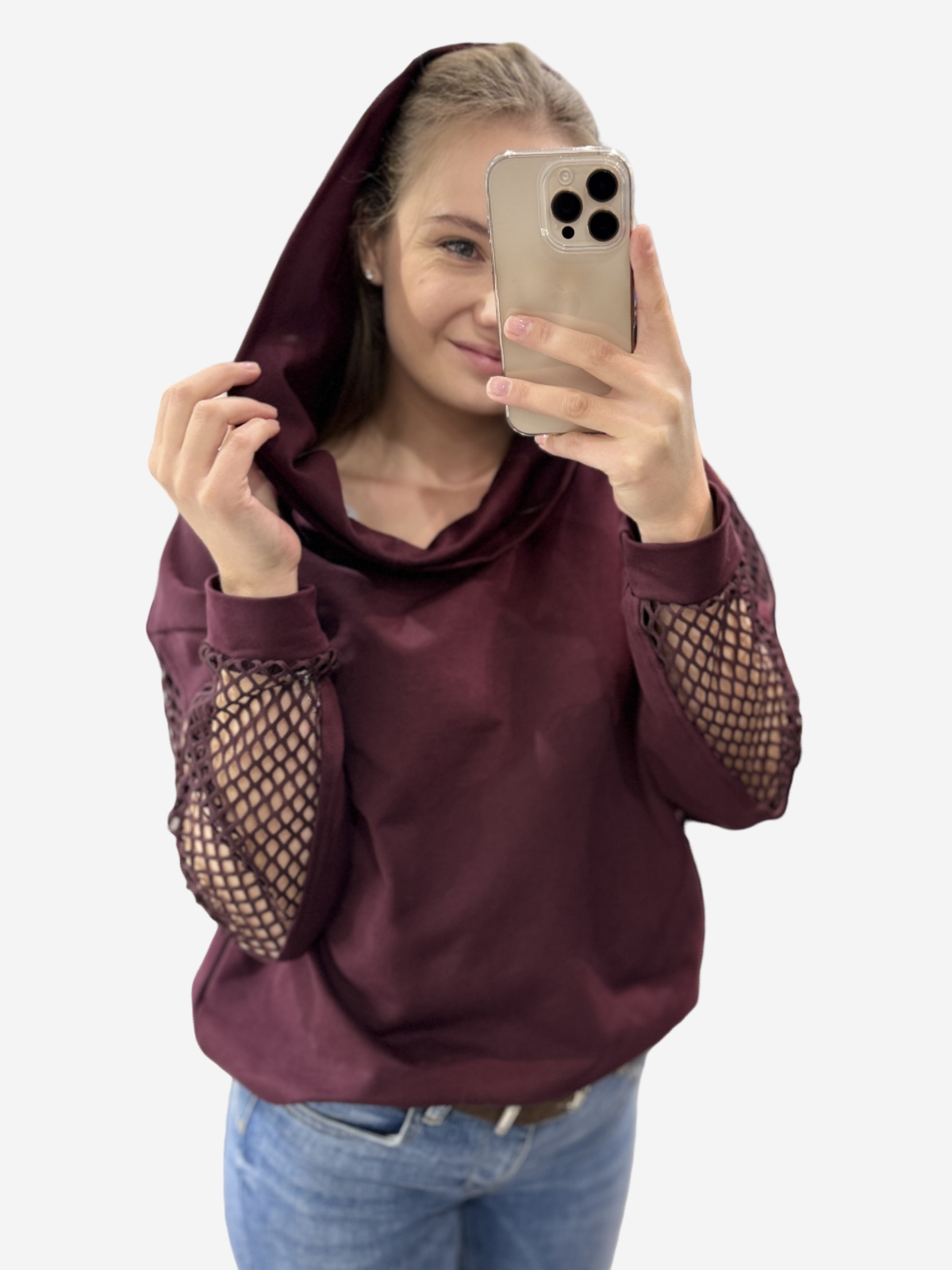 PULOVER BRUNI BORDO