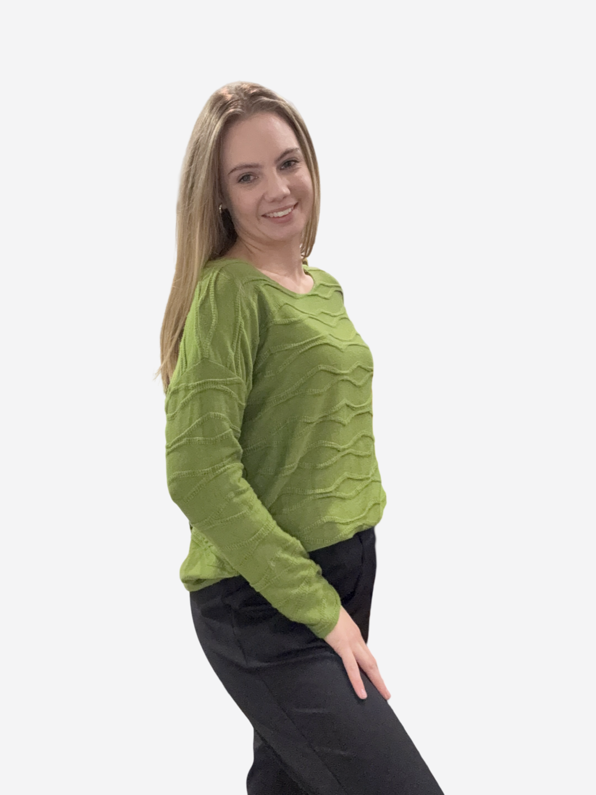 PULOVER INJA ZELEN