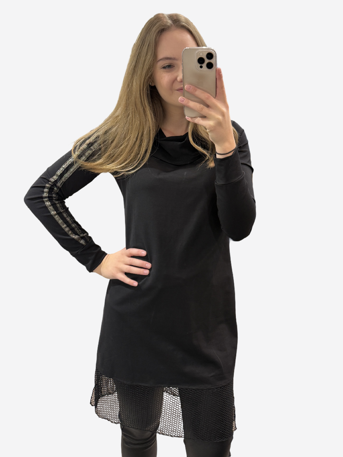 TUNIKA TRIŠA ČRNA