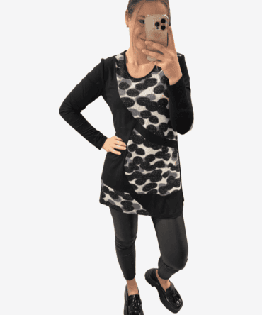 TUNIKA DEA ČRNO BEŽ