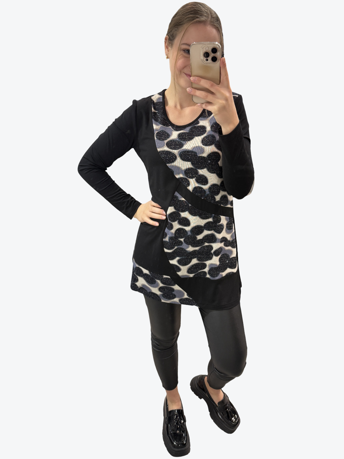 TUNIKA DEA ČRNO BEŽ