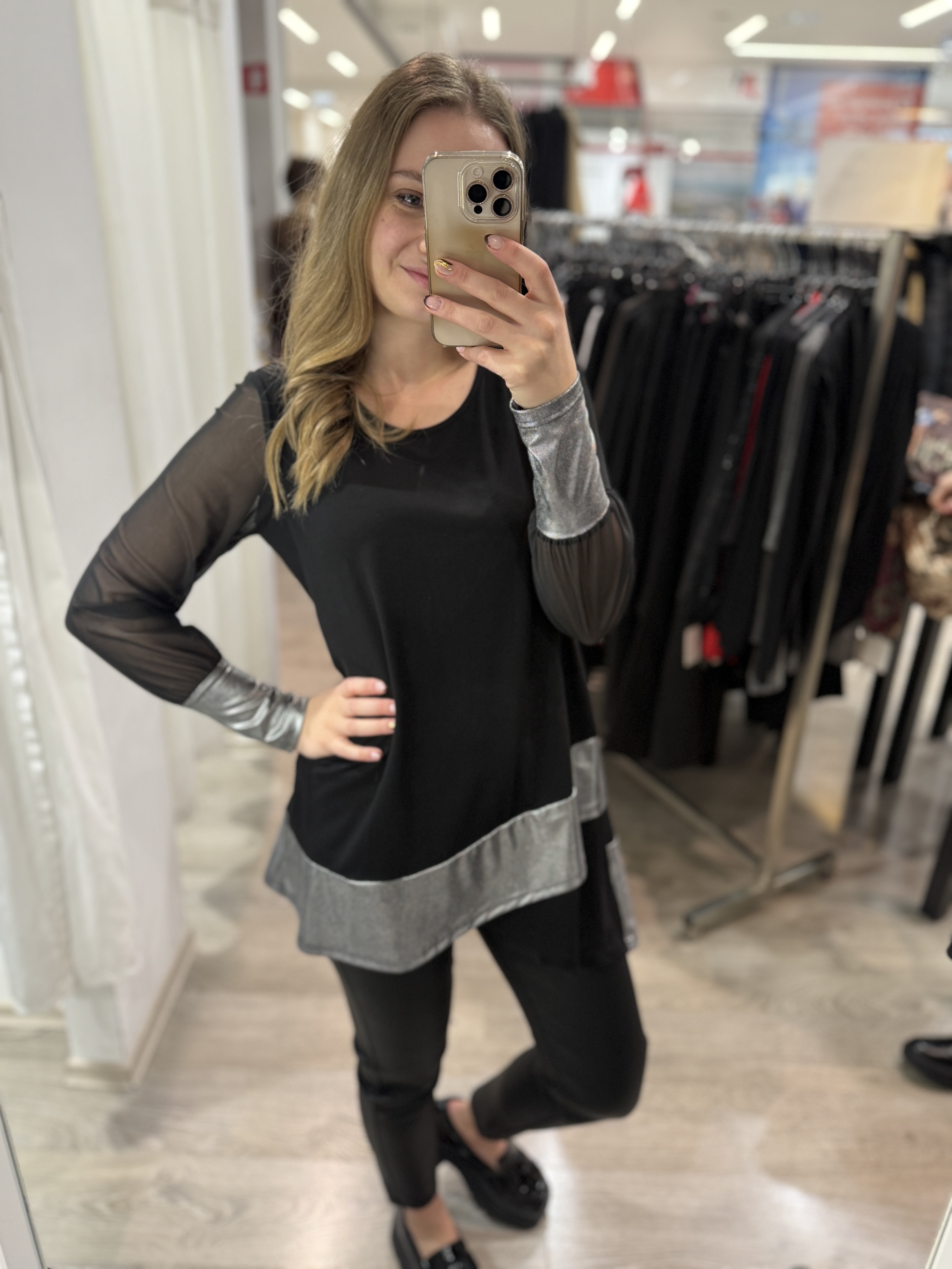 TUNIKA DANAJA SREBRNA - slika 3