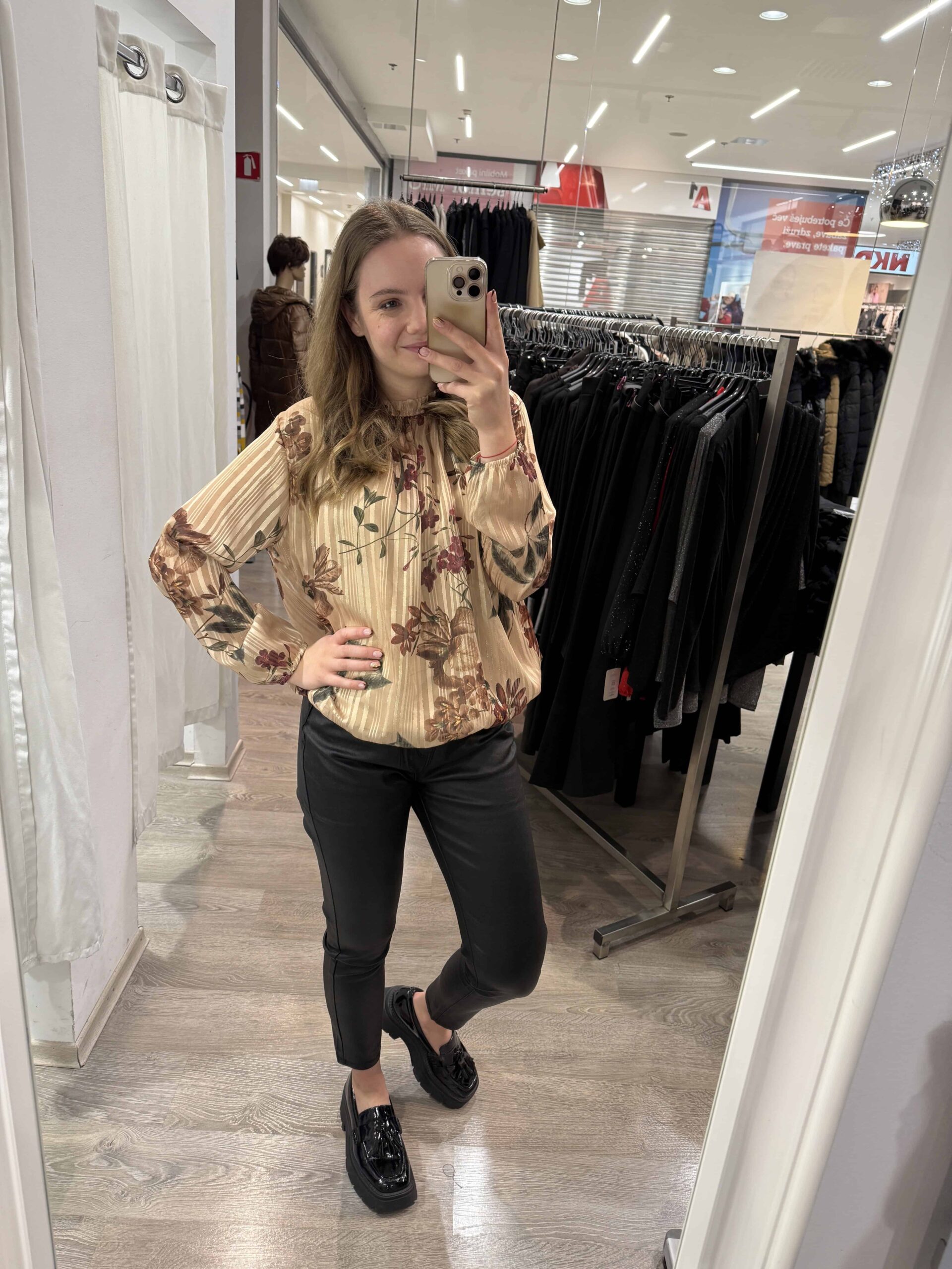 BLUZA MAGDA BEŽ - slika 2