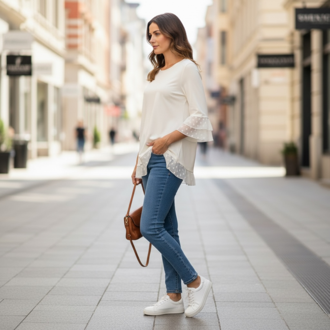 MAJICA CLEO SMETANA - slika 3