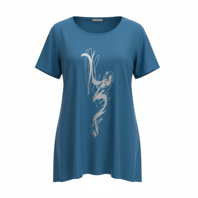 TUNIKA IRINA MODRA - slika 3