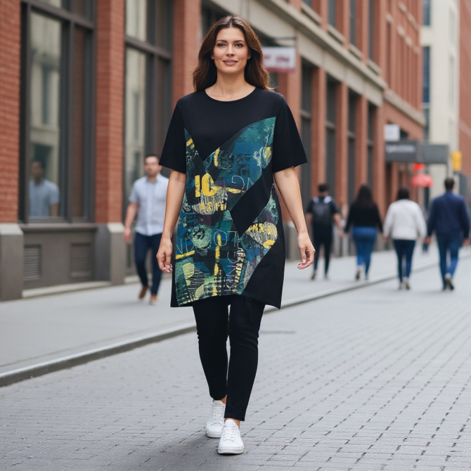 TUNIKA MARLA PISANA - slika 3